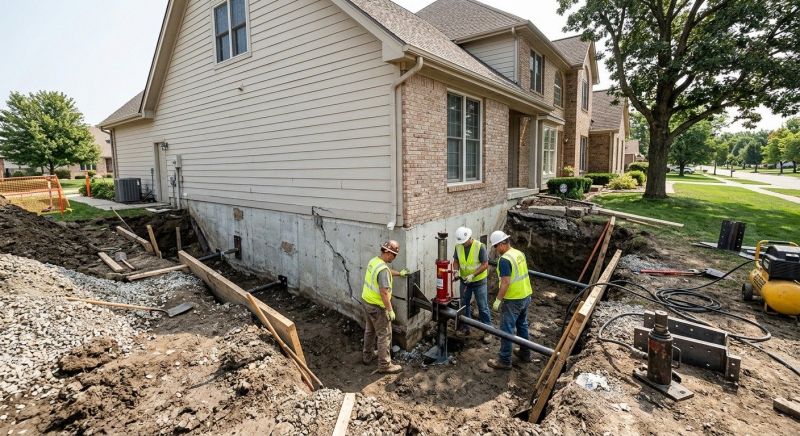 Slab Foundation Repair in Tooele, UT