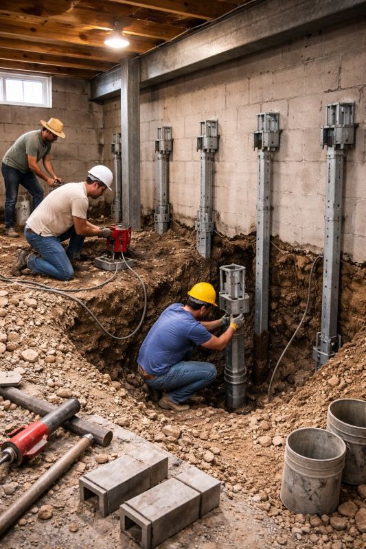 Structural Underpinning in Tooele, UT